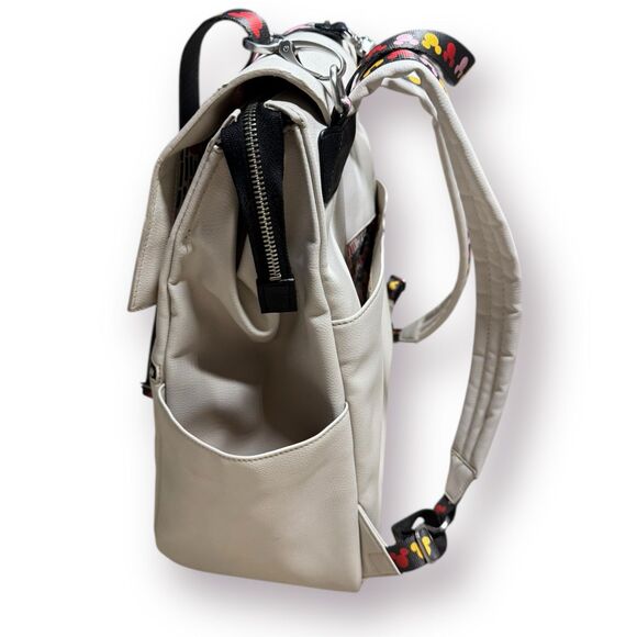 Freshly Picked Mickey Mania Classic Diaper Bag II‎ Backpack Vegan Leather - Picture 2 of 9